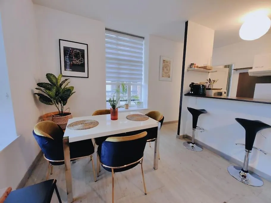 Appartement Lumineux Et Calme Parking Gratuit Rijsel 0*,